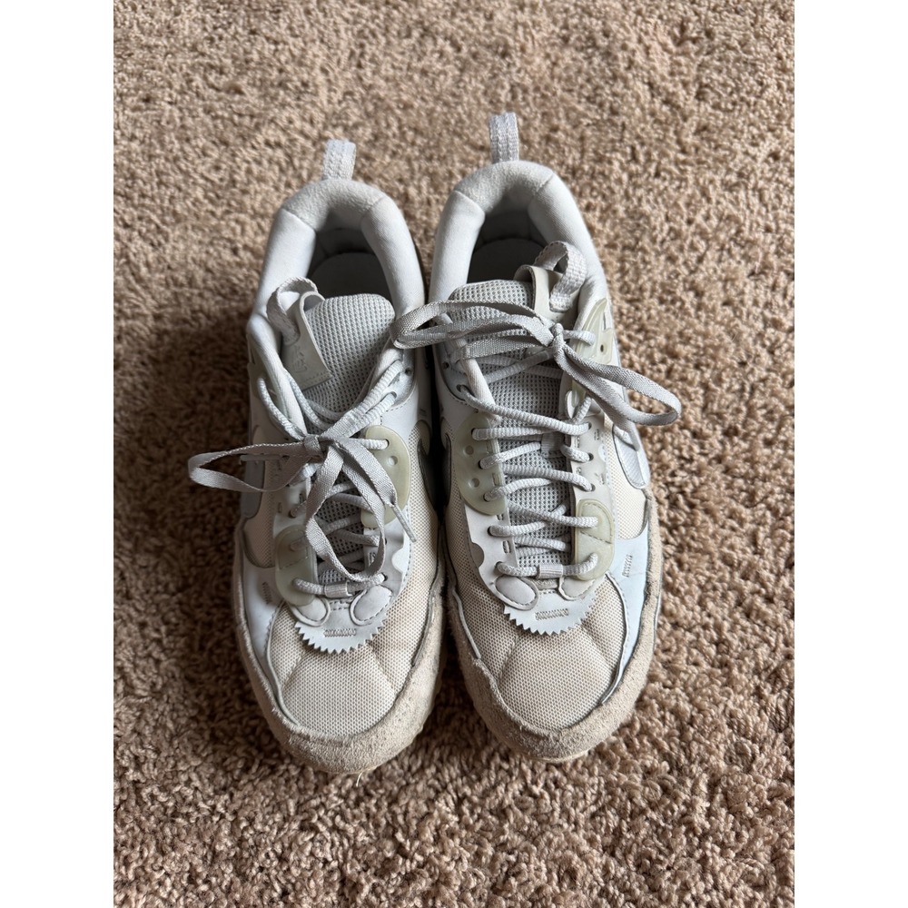 Nike Air Max 90 Futura Summit White Light Bone Sneakers DM9922-004 Womens 9